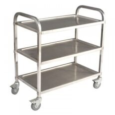 TROLLEY service ανοξείδωτο 3 ραφιών 4401