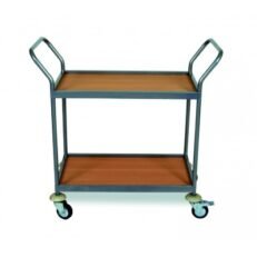 TROLLEY service Ξύλο-μεταλλο 2 ραφιών 3502-ΕΥΡΩΠΑΙΚΗ ΚΑΡΥΔΙΑ