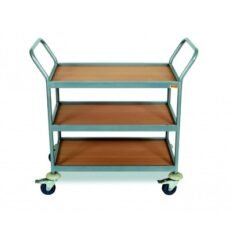 TROLLEY service Ξύλο-μεταλλο 3 ραφιών 3503-ΕΥΡΩΠΑΙΚΗ ΚΑΡΥΔΙΑ