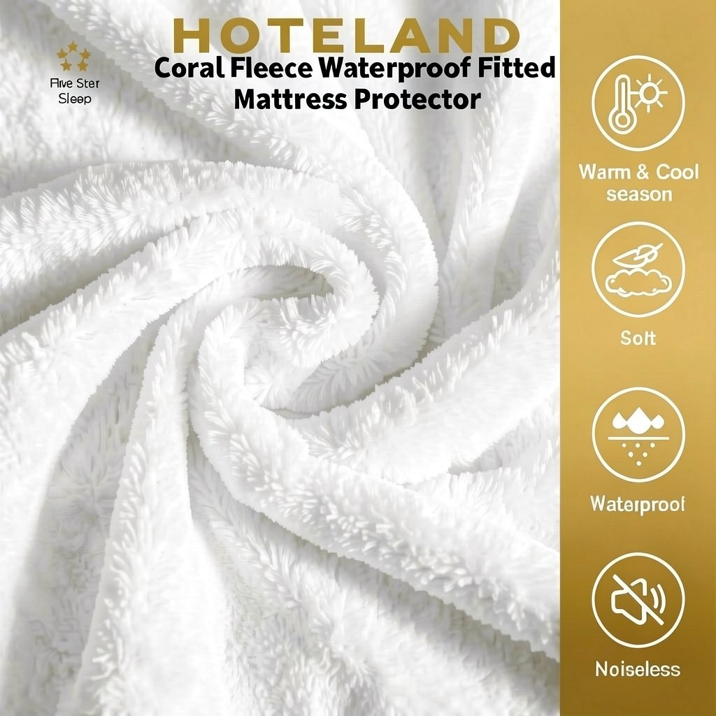 LUXURY VELVET PETSETE- ΑΔΙΑΒΡΟΧΟ Πετσετε Velour–Προστατευτικο Στρωματος ΜΟΝΟ (90 Χ 200) ΕΝΤΕΛΩΣ ΑΘΟΡΥΒΟ με Περιμετρικη Φουστα 40cm (Για υψηλης ποιοτητας Στρωματα & Μαξιλαρια)