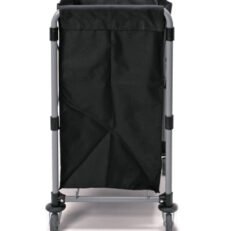 LAUNDRY CART - Mαυρο Πτυσομενο Λινων 150L (0,66 x 0,50 x 0,86m)