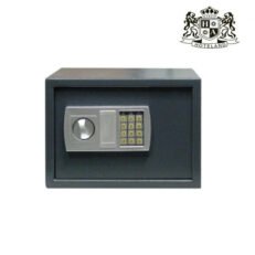 LCD-CLASSIC GRAY Χρηματοκιβώτιο ψηφιακό με κλειδί & ηλεκτρονικό συνδυασμό με διαστάσεις (35 x 25 x 25cm)