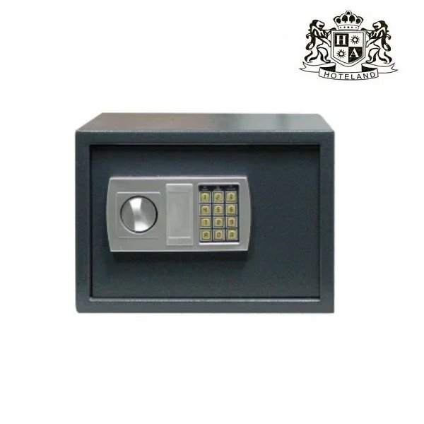 LCD-CLASSIC GRAY Χρηματοκιβώτιο ψηφιακό με κλειδί & ηλεκτρονικό συνδυασμό με διαστάσεις (35 x 25 x 25cm)