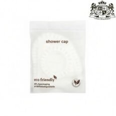 Alternative view of SHOWER CAP eco friendly-Σκουφακι μπανιου αδιαβροχο σε αδιάβροχη γαλακτωδης οικολογική συσκευασία (200 Τεμ/Κιβ)