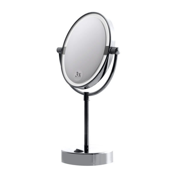 ΚΑΘΡΕΠΤΗΣ Μεγενθυντικος CHROME Επιδαπεδιος Q180mm