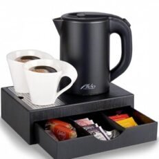 Tray and kettle