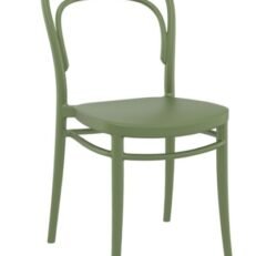 MARIE Olive Green - Καρέκλα απο 80% polypropilene & 20% fiber glass (MADE IN ITALY)!