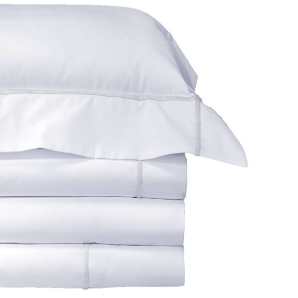 COZY silver - plain cottonsateen λειο με Χρωματιστo Πλακε 100% βαμβακοσατεν TC-330 (Αντιμικροβιακο)