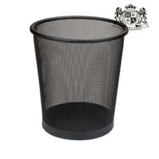 ALDA-Room wire waste bin, round, black, 18L (MADE IN ITALY)