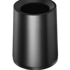 Double layer room waste bin, round, anthracite,8L (MADE IN ENGLAND)