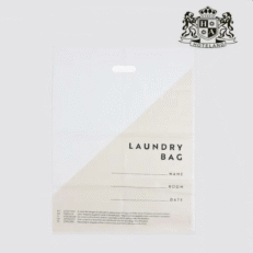 PVC PLASTIC LAUNDRY BAGS-Τσαντα Συγκομιδης Απλυτων Πλαστικη σε μορφη τσαντας με χερουλια (size 40 x 60)(800 Laundry/Kιβ)