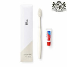 DENTAL KIT colgate bio 0% zero waste-Σετ οδοντικης φροντιδας της COLGATE με οικολογικη οδοντοβουρτσα και οδοντοκρεμα COLGATE 5gr σε αδιαβροχο οικολογικο σακουλακι (100 Σετ/Κιβ)