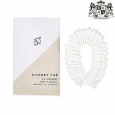 SHOWER CAP bio 0% zero waste-Σκουφακι μπανιου αδιαβροχο σε αδιάβροχη οικολογική συσκευασία (200 Τεμ/Κιβ)