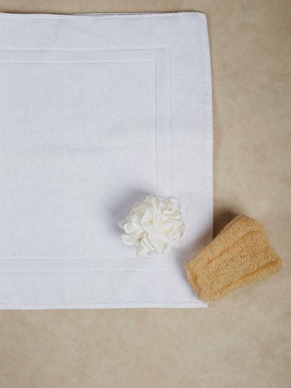 ECO FRIENDLY ODELIA δικλωνα πατακια 850gsm - Διάσταση 50x75 με νηματα 21/s - ΛΕΥΚΟ