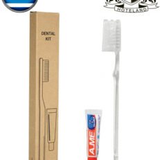 DENTAL KIT eco kraft – Σετ Oδοντικης Φροντίδας σε eco kraft κουτάκι πολυτελειας βιοδιασπώμενο (250 Τεμ/Kιβ)