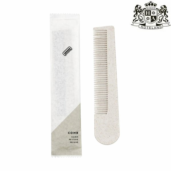 COMB bio 0% zero waste-Xτενα bio οικολογικη κατασκευασμενη απο αχυρο (15,5cm) σε ΑΔΙΑΒΡΟΧΗ οικολογικη συσκευασια (200 Τεμ/Κιβ) - Image 2
