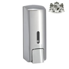 ΑLDA DISPENSER SILVER shiny επιτοιχιο 300ml χειροκινητο για OΛΑ ΤΑ ΥΓΡΑ ΚΑΛΛΥΝΤΙΚΑ