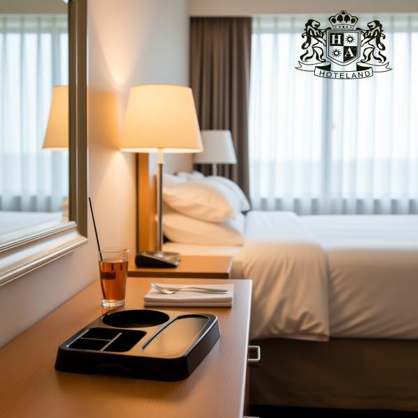 FANTOM BLACK TRAY - Δίσκος καλωσορίσματος BLACK πλαστικος απο ισχυρο ABS με διαστασεις 36,5 x 31,5 x 4cm - Image 2