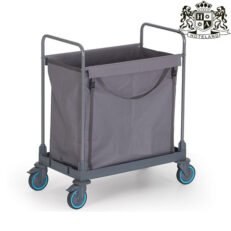 LAUNDRY CART FANTOM 65 - Τρόλεϊ Συγκομιδης ΑΠΛΥΤΩΝ ΛΙΝΩΝ Γκρι Σταθερο Λινων βαρέου τύπου 260L (0,91 x 0,53 x 1,12m)