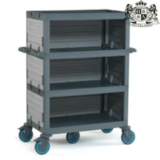 MINI BAR CART 230–Τρόλεϊ πληρωσης mini bars βαρεου τυπου ανοιχτο μπροστα  (0,53x1,08x1,35m)