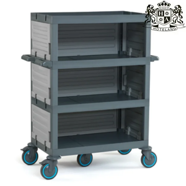 MINI BAR CART 230–Τρόλεϊ πληρωσης mini bars βαρεου τυπου ανοιχτο μπροστα (0,53x1,08x1,35m)