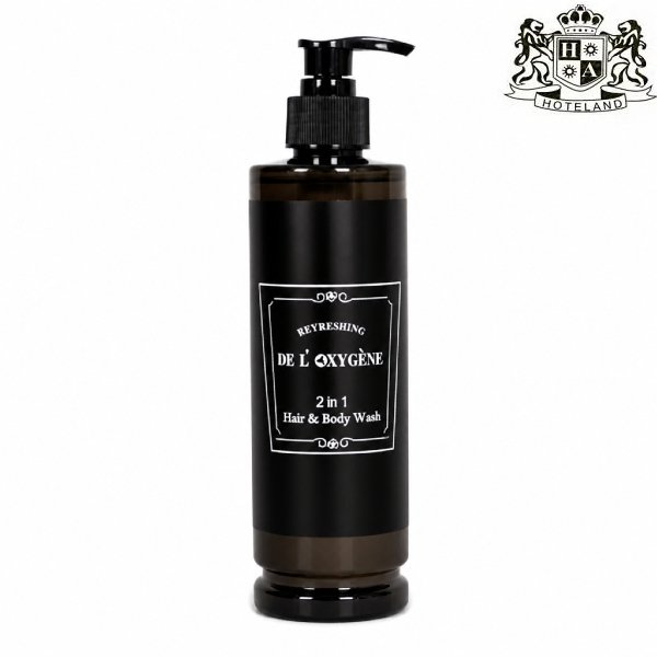 DE L OXYGENE/ALOE VERA MIXT (2 in 1) Σαμπουαν & Αφρολουτρο μαζι 2in1 εμπλουτισμενο με ΠΡΑΣΙΝΗ PROVITAMIN B5 & ALOE VERA σε μπουκάλι ΕΠΑΝΑΓΕΜΙΖΟΜΕΝΟ 400ml με αντλία (12 Mπουκαλια/Κιβ)