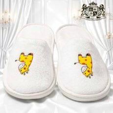 KIDS GIRAFFE ΠΑΝΤΟΦΛΑ ΠΕΤΣΕΤΕ (22,00cm) με ΕΞΩΤΕΡΙΚΗ ΔΙΠΛΗ ΣΟΛΑ EVA 5mm + 5mm κουτουπιε (100 Zευγη/Κιβ) (Διαφανο Οικολογικο Σακουλακι Ανα Ζευγος)