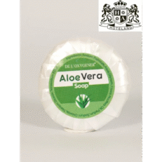 DE L OXYGENE Σαπουνι Στρογγυλο 15gr εμπλουτισμενο με ΠΡΑΣΙΝΗ PROVITAMIN B5 & ALOE VERA σε πλισε αδιαβροχο περιτυλιγμα (1.000 Σαπουνια/Κιβ)