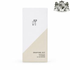 Alternative view of SHAVING KIT bio 0% zero waste -Σετ Ξυριστικης φροντιδας οικολογικο με ξυριστικη μηχανη διπλης λεπιδας κατασκευασμενη απο φυσικα υλικα και κρεμα ξυρισματος VERBENA 10ml σε αδιάβροχο οικολογικο σακουλακι (100 Σετ/Κιβ)