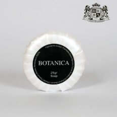 BOTANICA eco pure Sοap - Στρογγυλο Σαπουνι 25gr σε αδιαβροχο πλισε περιτυλιγμα (500 Σαπουνια/Κιβ)