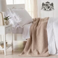 M-PREMIUM MADISON ΜΠΕΖ Κουβέρτα Πικέ Πολυτελείας SUPER ΥΠΕΡΔΙΠΛΗ (270 x 270)