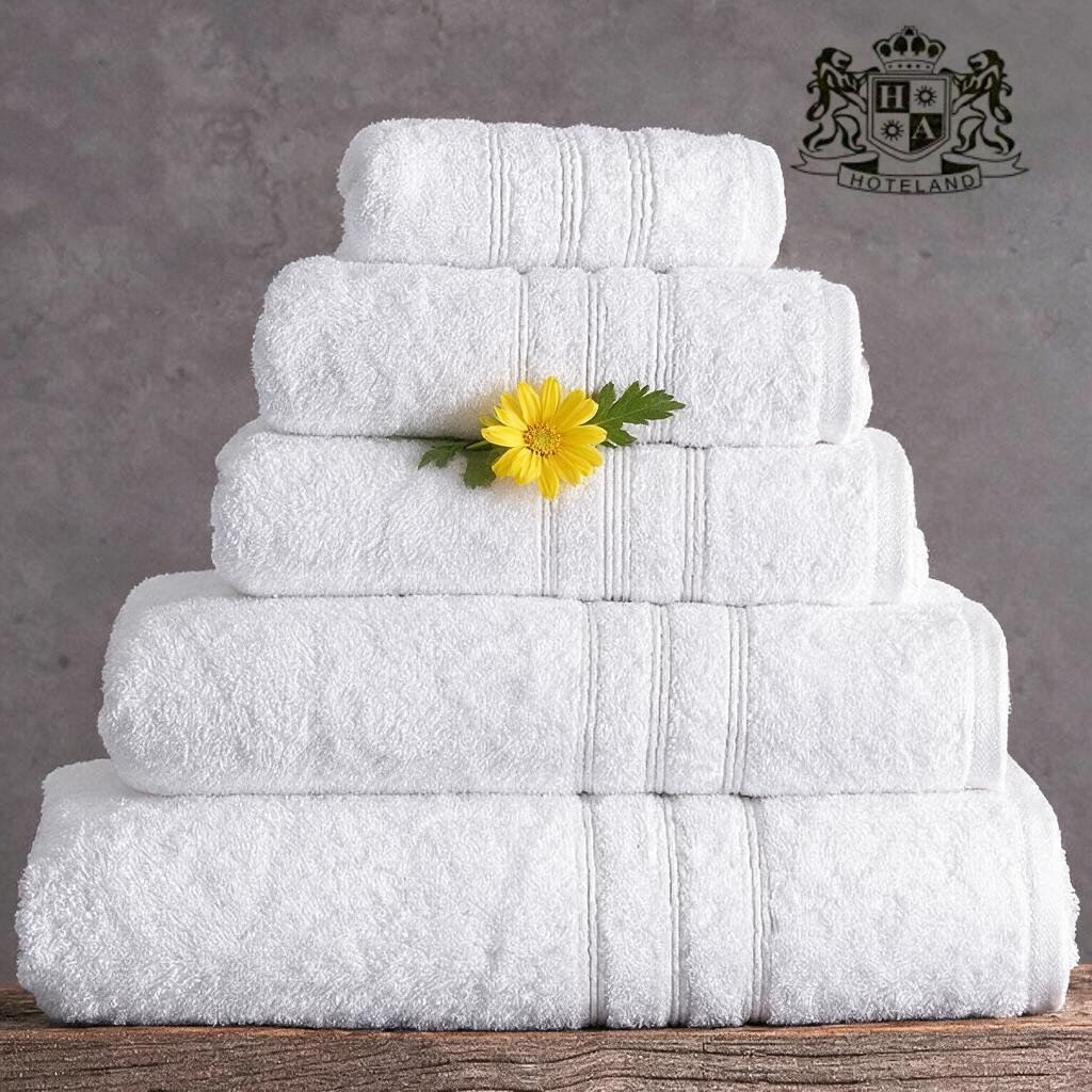 S-ARIA 50-ΠΕΤΣΕΤΕΣ ΛΕΥΚΕΣ JAQUARD 100% COTTON 500gsm ΠΡΟΣΩΠΟΥ (0,50 x 0,90cm)