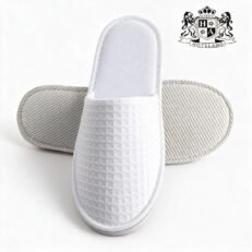 K-PIQUE White 100% ECO PURE cotton (UNISEX 30,0cm) (ΠΑΧΟΣ ΣΟΛΑΣ 5mm) με Διπλη εξωτερικη σόλα & κουτουπιε- Συσκευασμένες ανά ζεύγος σε ΟΙΚΟΛΟΓΙΚΟ διάφανο σακουλάκι (100 Ζευγη/Κιβ)