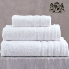 LAGOON 50-ΠΕΤΣΕΤΕΣ ΛΕΥΚΕΣ JAQUARD ΜΠΑΝΙΟΥ ΚΛΑΣΣΙΚΕΣ (0,70 x 1,40) 500 gsm