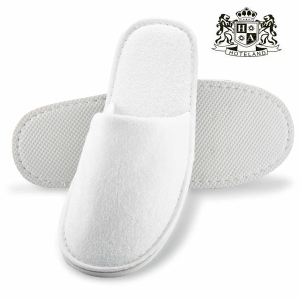 ΠΕΤΣΕΤΕ DELUXE-Παντόφλες Με Διπλο Πατο (UNISEX 29,00cm) (Λευκο Non-Woven Πουγκι Ανα Ζευγος)