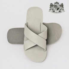WELLNESS GRAY ANTIBACTERIAL (MAN 29,50cm) antislip αντιολισθητικη σαγιοναρα με εξωτερικο διπλο πατο 15mm (100 Ζευγη/Κιβ) (ΕCO FRIENDLY Oικολογικη Ταινια Ανα Ζευγος)