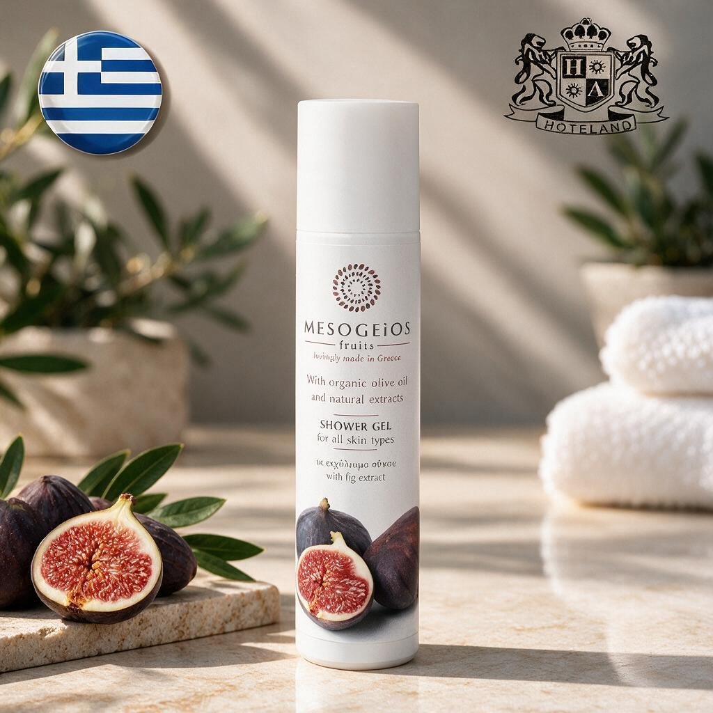 MESOGEIOS FRUITS-Αφρολουτρο/Shower Gel σε μπουκαλι 50ml με άρωμα συκο (140 τμχ/κιβώτιο) EΛΛΗΝΙΚΟ ΠΡΟΙΟΝ