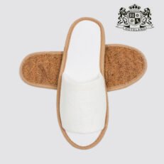 BABACO ΠΑΝΤΟΦΛΑ VISCOSE (open) (UNISEX 28,50cm) με COCONUT σόλα-(ΕCO FRIENDLY Oικολογικo Xαρτινο Σακουλακι Ανα Ζευγος)