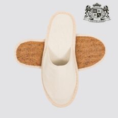 COCO ΠΑΝΤΟΦΛΑ LINO NEUTRAL (UNISEX 28,50cm) με ΑΝΤΙΟΛΙΣΘΗΤΙΚΗ ενισχυμένη σόλα & κουτουπιε-(ΕCO FRIENDLY Oικολογικo Xαρτινο Σακουλακι Ανα Ζευγος)