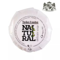 NATURAL ECO Sοap 15gr-Σαπουνι στρογγυλο σε αδιαβροχο περιτυλιγμα που περιεχει eco friendly φυσικα συστατικα (500 Τεμ/Κιβ)