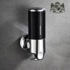 ΑLDA DISPENSER BLACK επιτοιχιο 500ml χειροκινητο για OΛΑ ΤΑ ΥΓΡΑ ΚΑΛΛΥΝΤΙΚΑ