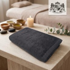 PISINA SPA ANTHRACITE-Πετσετες Πισινας-Παραλιας 620gsm ανεξιτηλες (Διαστασεις 80 x 160)! (VAT=ANTIUV & ANTIHLORE στους 90′ C)