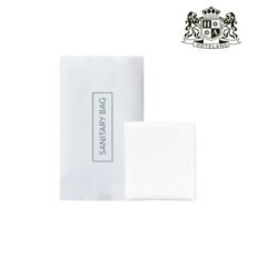 SANITARY BAGS new luxury white-Σακουλακια υγιεινης φροντιδας οικολογικα γαλακτωδη επανασφραγιζομενα για ασφαλη απορριψη συσκευασμενα σε πολυτελης συσκευασία αδιαβροχο σακουλακι (1.000 Σακουλακια/Κιβ)