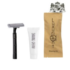 SHAVING KIT economy kraft–Σετ Ξυριστικης Φροντιδας  σε οικονομικη συσκευασια σακουλακι kraft (500 Σετ/Κιβ) (Αντιγραφή)
