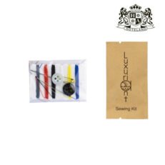 SEWING SET economy kraft-ΣΕΤ Ραπτικης σε πολυτελης οικολογικη συσκευασια κασετινας kraft box (1.000 Σετ/Κιβ)
