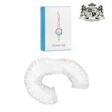 SHOWER CAP economy white-Aδιαβροχο Σκουφακι Μπανιου σε οικονομικη συσκευασία (500 τμχ/κιβώτιο)