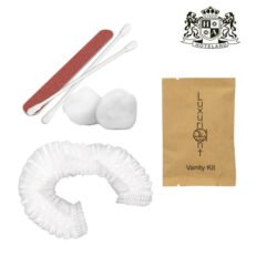 KRAFT ECONOMY-Σετ Ομορφιας & Περιποιησης μαζι με Σκουφακι Μπανιου σε οικολογικο φακελακι πολυτελειας (500 Σετ/Κιβ)