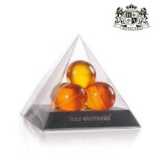 ΑΡΩΜΑΤΙΚΑ EΛΑΙΑ ΜΠΑΝΙΟΥ-BATH OIL PERLS- 5 Τεμαχια σε αυτοδιαλυτη μορφη περλας μεσα σε διάφανο βιοδιασπώμενο κουτι πυραμιδας  (100 Σετ/Κιβώτιο)