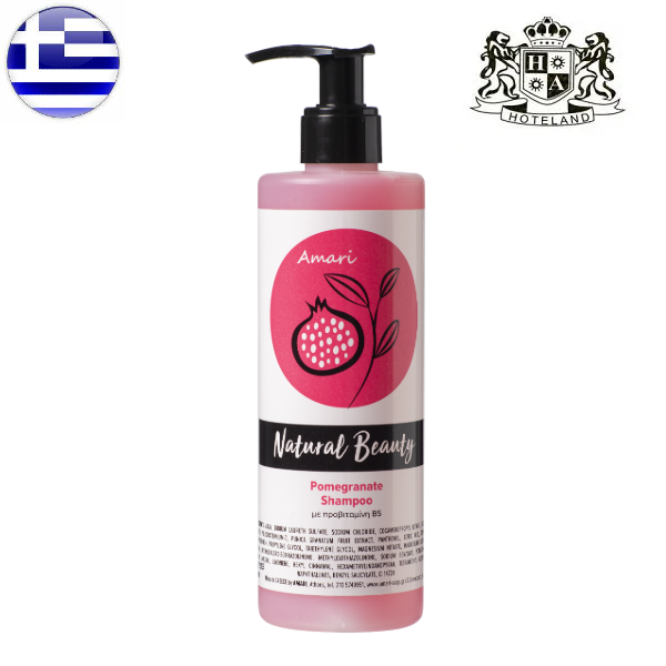 NATURAL BEAUTY Shampoo/Σαμπουαν 300ml με αντλια (20 Μπουκ/Κιβ) ΕΛΛΗΝΙΚΟ ΠΡΟΙΟΝ