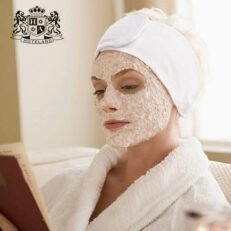 HAIR BAND SPA white-Κορδελα Μαλλιων beaute απο 100% πετσετε υφασμα